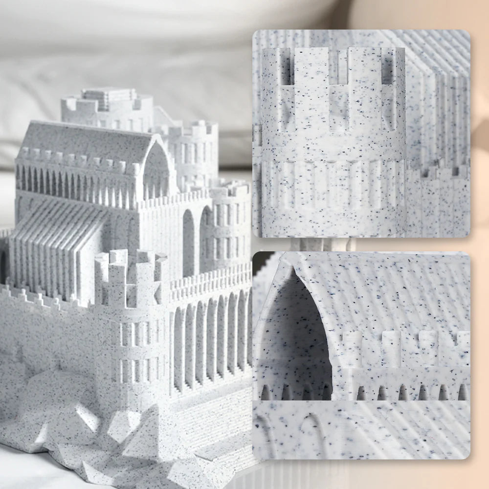 [MOQ: 3KG] High Speed PLA Marble 3D Printer Filament 1KG