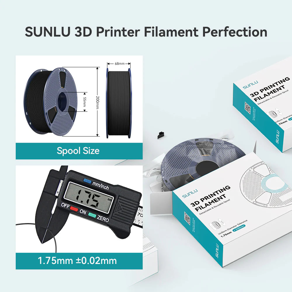 [MOQ: 6KG] Matte PLA 3D Printer Filament 1KG