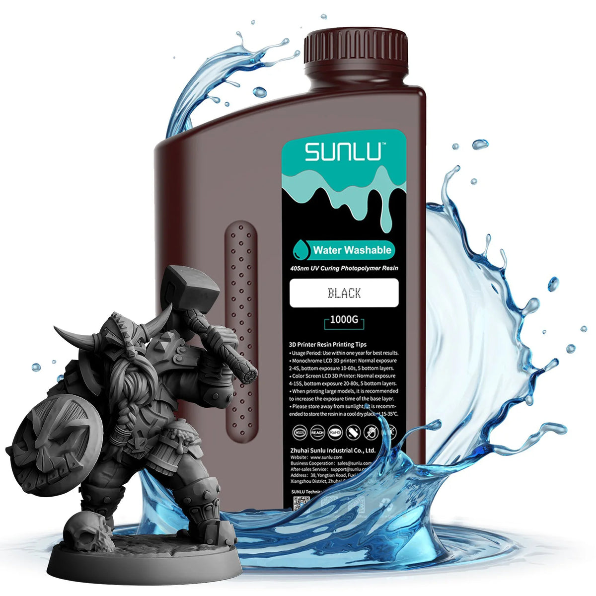 [Get 5 for the Price of 4] 1000g Water-wash Standard Resin