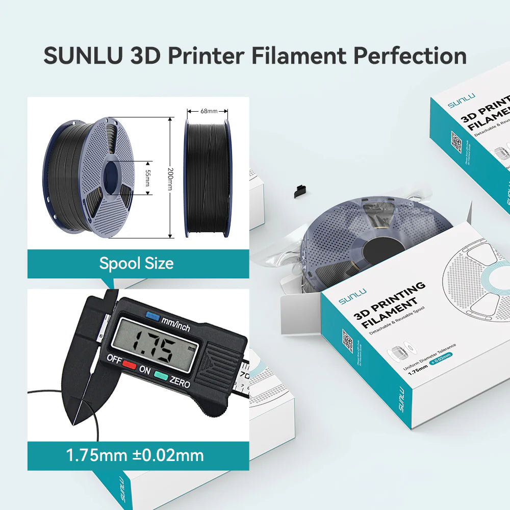 [MOQ: 6KG] High Speed PLA+ 2.0(HSPLA Plus 2.0), High Speed 3D Printer Filament 1KG