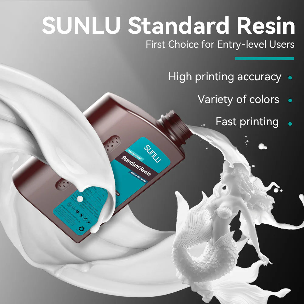 [Get 3 for the Price of 2] 3000G Standard Resin,  Standard Plus Resin, ABS Like Resin, Water-wash Standard Resin, High-tough Resin